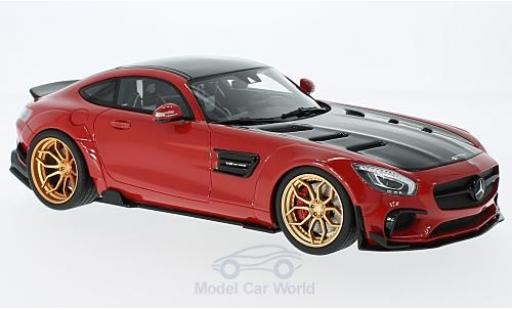Coche miniatura Mercedes AMG GT 1/18 GT Spirit Prior Design rojo/negro Mercedes AMG GT 1/18 GT Spirit Prior Design rojo/negro coche miniatura