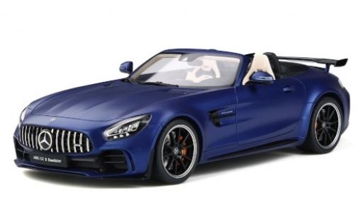 Mercedes AMG GT 1/18 GT Spirit -R Roadster matt-azul coche miniatura