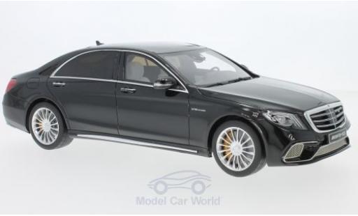 Coche miniatura Mercedes Classe S 1/18 GT Spirit AMG S 65 Phase II negro Mercedes Classe S 1/18 GT Spirit AMG S 65 Phase II negro coche miniatura