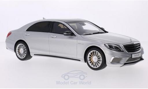 Coche miniatura Mercedes Classe S 1/18 GT Spirit AMG S65 (W222) gris 2016 Mercedes Classe S 1/18 GT Spirit AMG S65 (W222) gris 2016 coche miniatura