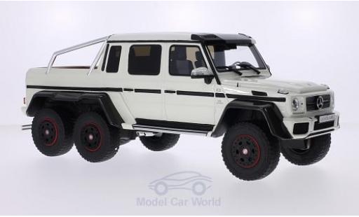 Mercedes Classe G 1/18 GT Spirit G63 AMG 6x6 metalico blanco 2014 coche miniatura