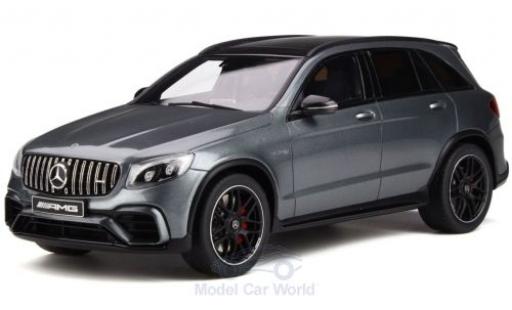 Coche miniatura Mercedes Classe GLC 1/18 GT Spirit GLC 63 S metalico gris 2017 Mercedes Classe GLC 1/18 GT Spirit GLC 63 S metalico gris 2017 coche miniatura