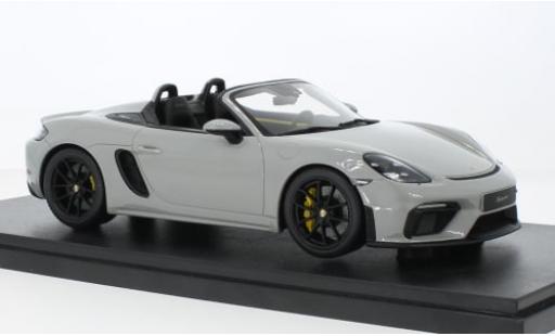 Coche miniatura Porsche 718 1/18 GT Spirit Spyder grau 1:18 Porsche 718 1/18 GT Spirit Spyder grau 1:18 coche miniatura