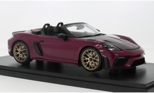 Porsche 718 1/18 GT Spirit Spyder RS rosa 2023 1:18 coche miniatura