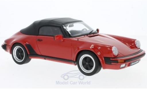 Coche miniatura Porsche 930 Speedster 1/18 GT Spirit 911 3.2 Speedster rojo 1989 Porsche 930 Speedster 1/18 GT Spirit 911 3.2 Speedster rojo 1989 coche miniatura