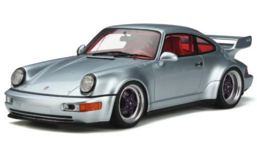 Coche miniatura Porsche 964 1/18 GT Spirit 911 () 3.8 gris 1990 Porsche 964 1/18 GT Spirit 911 () 3.8 gris 1990 coche miniatura