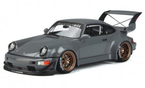 Coche miniatura Porsche 964 RWB 1/18 GT Spirit 911 () RWB Body Kit Akiba gris 1992 Porsche 964 RWB 1/18 GT Spirit 911 () RWB Body Kit Akiba gris 1992 coche miniatura