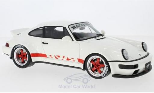 Coche miniatura Porsche 964 RWB 1/18 GT Spirit 911 () RWB Duck Tail blanco/rojo Porsche 964 RWB 1/18 GT Spirit 911 () RWB Duck Tail blanco/rojo coche miniatura