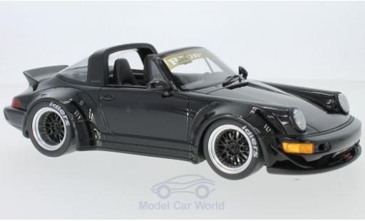 Porsche 991 RWB 1/18 GT Spirit 911 (964) RWB Targa negro 2017 coche miniatura