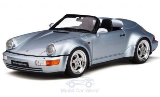 Porsche 964 Turbo 1/18 GT Spirit 911 () Speedster Turbo Look gris coche miniatura