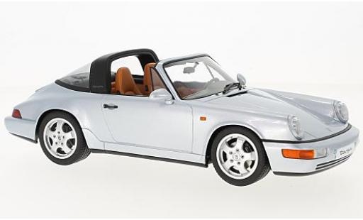 Coche miniatura Porsche 964 1/18 GT Spirit 911 () Targa gris 1991 Porsche 964 1/18 GT Spirit 911 () Targa gris 1991 coche miniatura