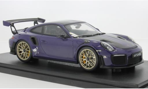 Coche miniatura Porsche 991 GT2 RS 1/18 GT Spirit 911 (.2) violett 2021 1:18 Porsche 991 GT2 RS 1/18 GT Spirit 911 (.2) violett 2021 1:18 coche miniatura