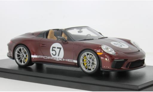 Porsche 992 Speedster 1/18 GT Spirit 911 (991.2) rojo 2019 1:18 coche miniatura