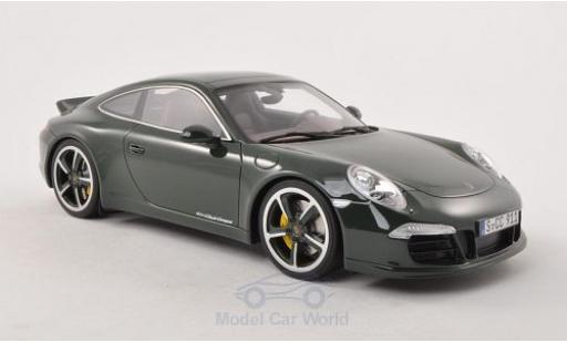 Coche miniatura Porsche 991 SC 1/18 GT Spirit 911 () Club Coupe verde 2012 Türen und Hauben geschlossen Porsche 991 SC 1/18 GT Spirit 911 () Club Coupe verde 2012 Türen und Hauben geschlossen coche miniatura