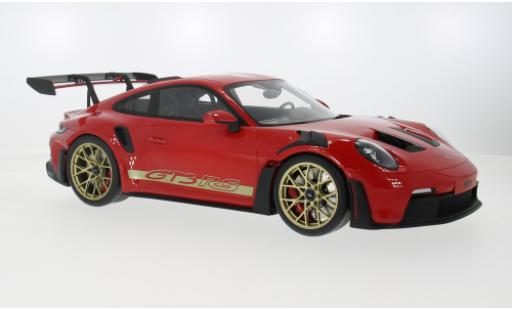 Porsche 992 GT3 R 1/12 GT Spirit 911  S rojo/Dekor 2021 1:12 coche miniatura