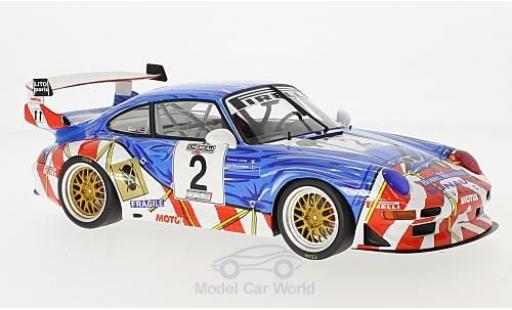 Coche miniatura Porsche 996 GT2 1/18 GT Spirit 911 (993) GT2 No.2 GT Championship Le Mans 1998 J-P.Jarier/F.Lafon Porsche 996 GT2 1/18 GT Spirit 911 (993) GT2 No.2 GT Championship Le Mans 1998 J-P.Jarier/F.Lafon coche miniatura