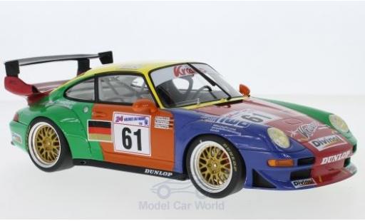 Coche miniatura Porsche 996 GT2 1/18 GT Spirit 911 (993) GT2 No.61 Krauss Race Sports Intl. 24h Le Mans 1998 B.Müller/M.Trunk/E.Palmberger Porsche 996 GT2 1/18 GT Spirit 911 (993) GT2 No.61 Krauss Race Sports Intl. 24h Le Mans 1998 B.Müller/M.Trunk/E.Palmberger coche miniatura