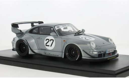 Coche miniatura Porsche 993 RWB 1/18 GT Spirit 911  silber 2024 1:18 Porsche 993 RWB 1/18 GT Spirit 911  silber 2024 1:18 coche miniatura