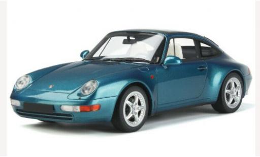 Porsche 993 Targa 1/18 GT Spirit 911 () Targa metalico türkis coche miniatura