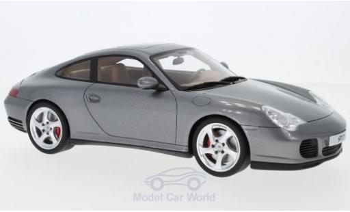 Porsche 996 4S 1/18 GT Spirit 911 () Carrera 4S metalico gris 2002 coche miniatura