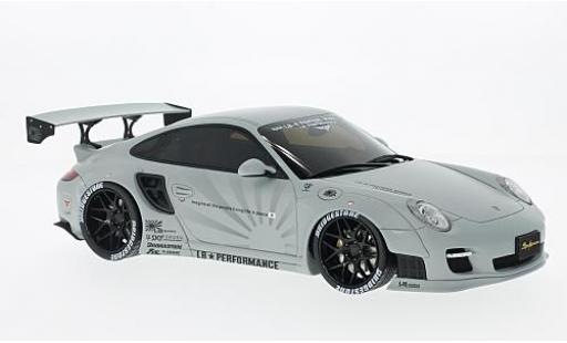 Porsche 997 1/18 GT Spirit 911 () LB Performance matt-gris coche miniatura