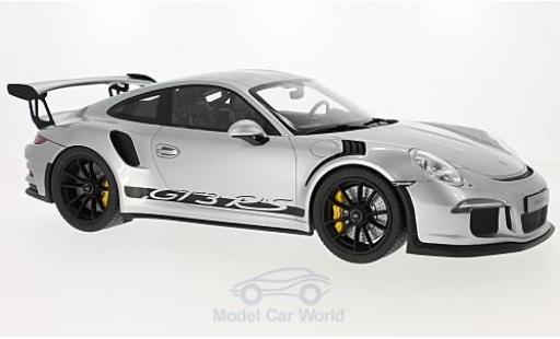 Coche miniatura Porsche 991 GT3 RS 1/12 GT Spirit 911 GT3 RS gris 2015 Porsche 991 GT3 RS 1/12 GT Spirit 911 GT3 RS gris 2015 coche miniatura