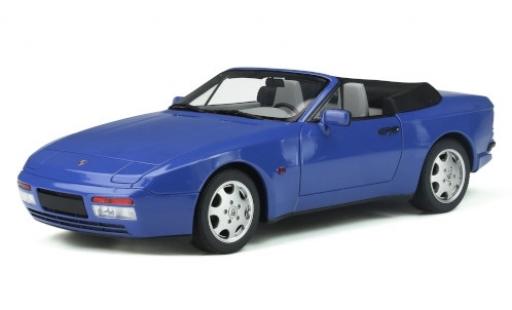 Coche miniatura Porsche 944 1/18 GT Spirit Turbo Carbriolet S2 azul 1989 Porsche 944 1/18 GT Spirit Turbo Carbriolet S2 azul 1989 coche miniatura