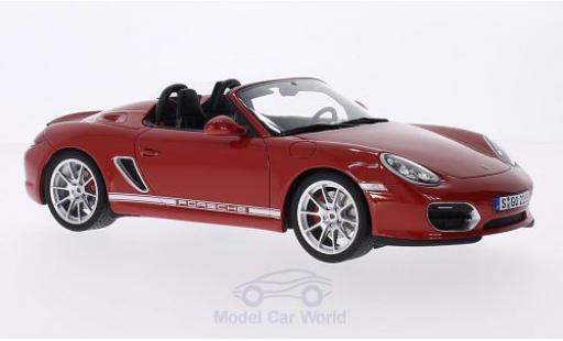 Coche miniatura Porsche Boxster 1/18 GT Spirit (987) Spyder rojo Porsche Boxster 1/18 GT Spirit (987) Spyder rojo coche miniatura