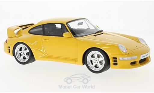 Ruf CTR 2 1/18 GT Spirit Porsche 2 Sport amarillo 1997 coche miniatura