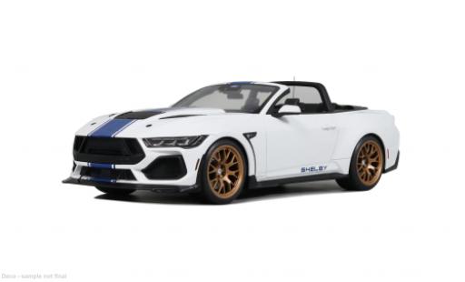 Coche miniatura Shelby Mustang 1/18 GT Spirit Super Snake weiss/blau 2025 1:18 Shelby Mustang 1/18 GT Spirit Super Snake weiss/blau 2025 1:18 coche miniatura
