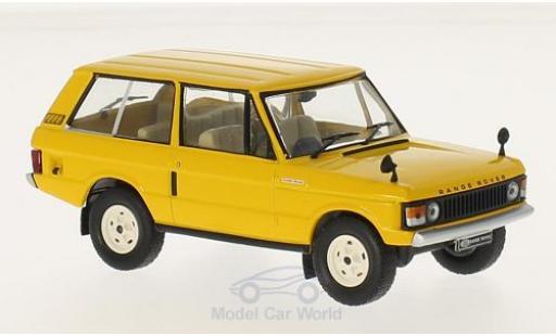 Land Rover Range Rover 1/18 GTI Collection 3.5 amarillo RHD 1970 coche miniatura