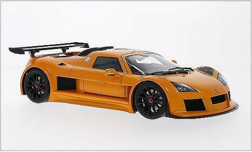 Gumpert Apollo S 1/18 Autoart metalico naranja 2005 coche miniatura