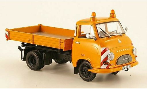 Hanomag Kurier Kipper 1/43 Minichamps naranja Kommunalfahrzeug 1958 coche miniatura