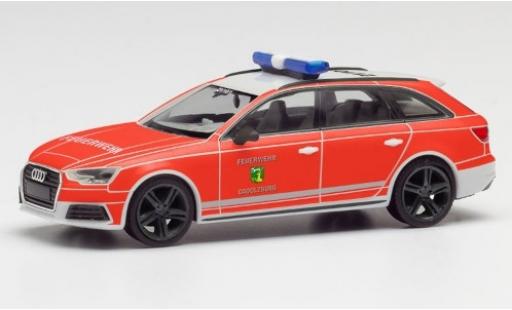 Coche miniatura Audi A4 1/87 Herpa Avant Feuerwehr Cadolzburg Audi A4 1/87 Herpa Avant Feuerwehr Cadolzburg coche miniatura