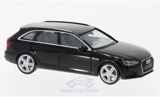 Coche miniatura Audi A4 Avant 1/87 Herpa (B9) Avant negro Audi A4 Avant 1/87 Herpa (B9) Avant negro coche miniatura