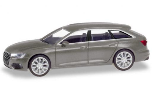 Coche miniatura Audi A6 1/87 Herpa Avant metalico gris Audi A6 1/87 Herpa Avant metalico gris coche miniatura