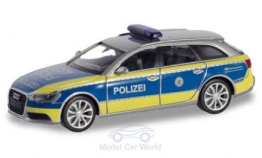 Coche miniatura Audi A6 1/87 Herpa Avant Polizei Baden-Württemberg Audi A6 1/87 Herpa Avant Polizei Baden-Württemberg coche miniatura
