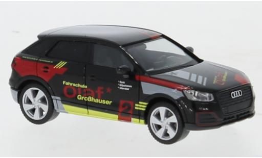 Coche miniatura Audi Q2 1/87 Herpa Fahrschule Olaf Großhauser Audi Q2 1/87 Herpa Fahrschule Olaf Großhauser coche miniatura