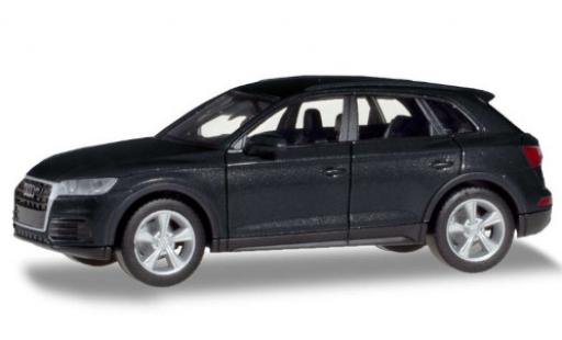 Audi Q5 1/87 Herpa metalico gris coche miniatura