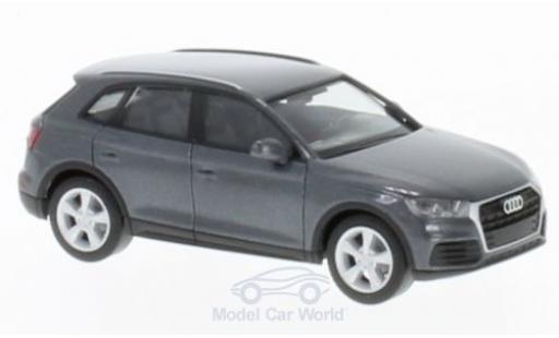 Audi Q5 1/87 Herpa metalico gris coche miniatura