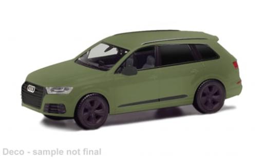 Audi Q7 1/87 Herpa oliv 1:87 coche miniatura