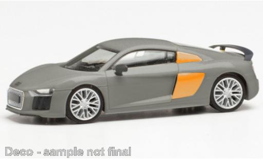 Coche miniatura Audi R8 1/87 Herpa V10 Plus gris/naranja Audi R8 1/87 Herpa V10 Plus gris/naranja coche miniatura