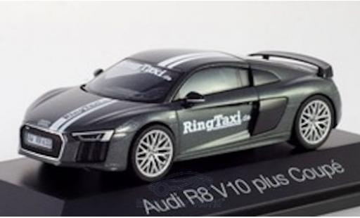 Coche miniatura Audi R8 1/43 Herpa V10 Plus metalico gris/Dekor RingTaxi Nürburgring Audi R8 1/43 Herpa V10 Plus metalico gris/Dekor RingTaxi Nürburgring coche miniatura