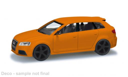 Coche miniatura Audi RS3 1/87 Herpa Sportback naranja 2011 1:87 Audi RS3 1/87 Herpa Sportback naranja 2011 1:87 coche miniatura
