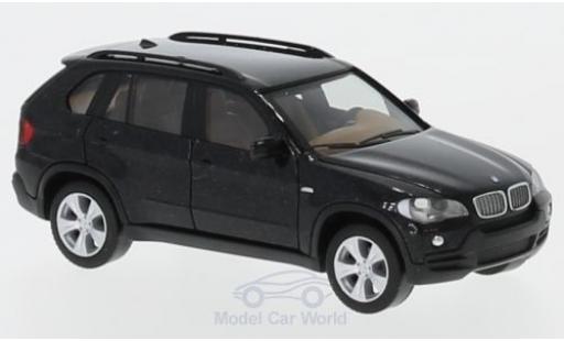Bmw X5 1/87 Herpa metalico negro coche miniatura