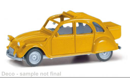 Coche miniatura Citroen 2CV 1/87 Herpa 2 CV gelb 1:87 Citroen 2CV 1/87 Herpa 2 CV gelb 1:87 coche miniatura