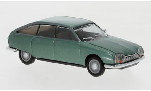 Coche miniatura Citroen GS 1/87 Herpa metalico verde Citroen GS 1/87 Herpa metalico verde coche miniatura