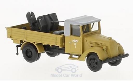 Coche miniatura Ford 997 1/87 Herpa T Flak Das Deutsche Afrikakorps von Rommel Fahrerhaus mit Plane und 37mm Flak Ford 997 1/87 Herpa T Flak Das Deutsche Afrikakorps von Rommel Fahrerhaus mit Plane und 37mm Flak coche miniatura