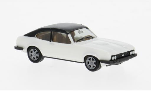Coche miniatura Ford Capri 1/87 Herpa weiss/schwarz 1:87 Ford Capri 1/87 Herpa weiss/schwarz 1:87 coche miniatura