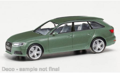 Coche miniatura Audi A4 1/87 Herpa Avant metallise vert Audi A4 1/87 Herpa Avant metallise vert coche miniatura